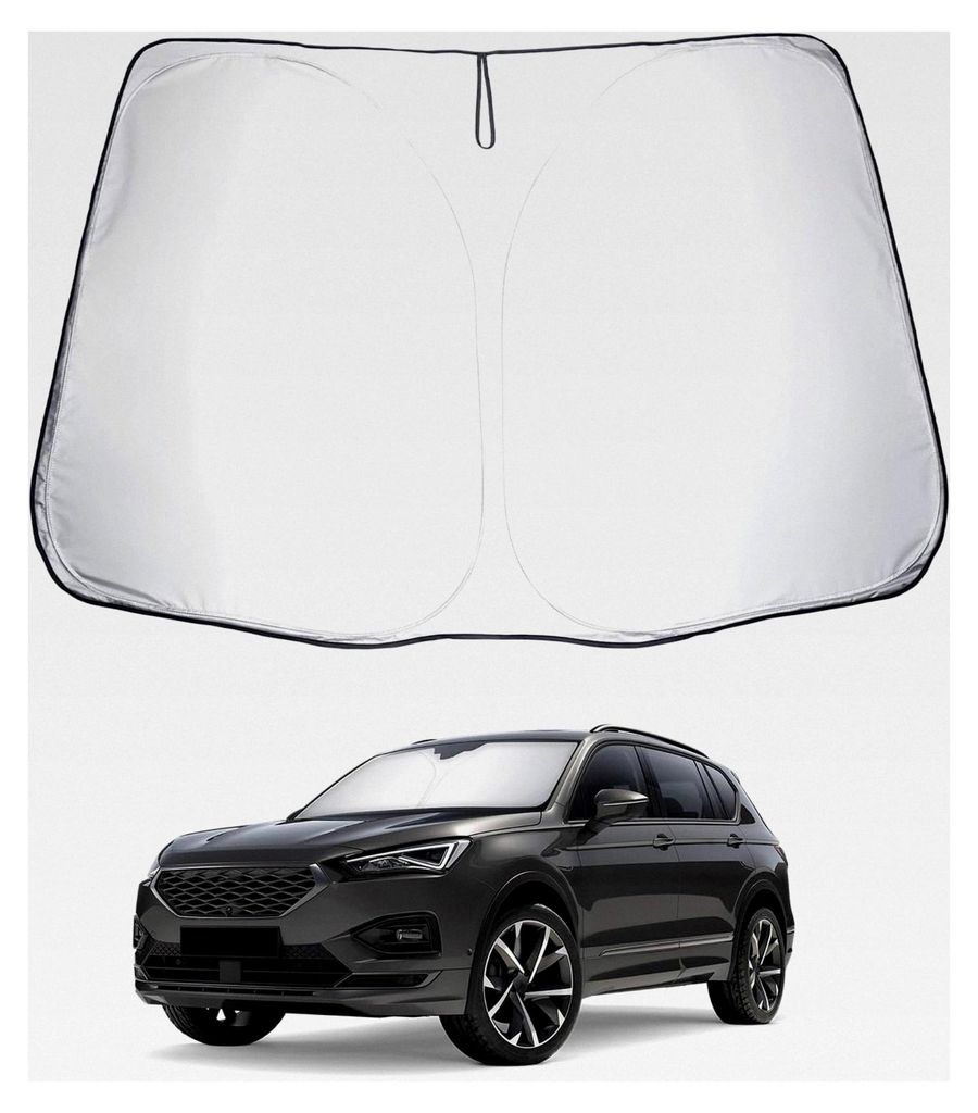 Sonnenschutz für Windschutzscheibe kompatibel mit Skoda Karoq und Kodiaq 2017-2023