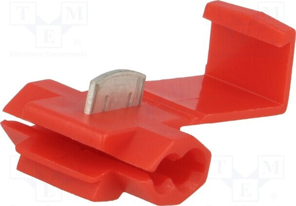 10x Schnellverbinder rot BM 00110 Schnell-Anschlüsse 0,25÷1mm2 2÷ für Leitungen