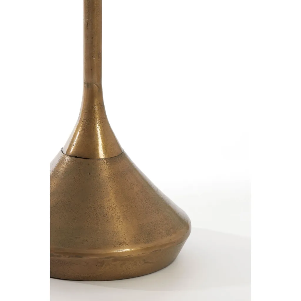 Table d'appoint Light & Living Dimphy bronze antique - Ø35x50 cm ronde - 3