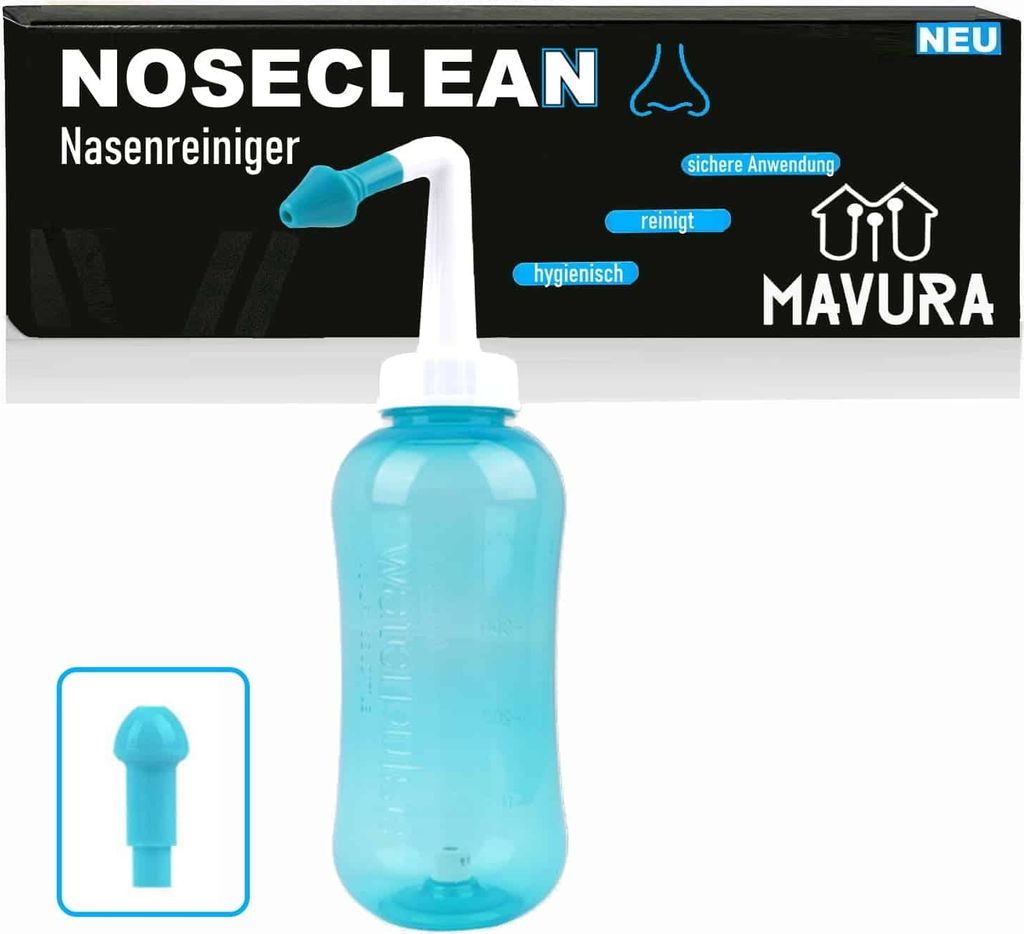 NOSECLEAN Premium Nasal Douche | Przeziębienie + Alergia | Zdjęcie produktu 