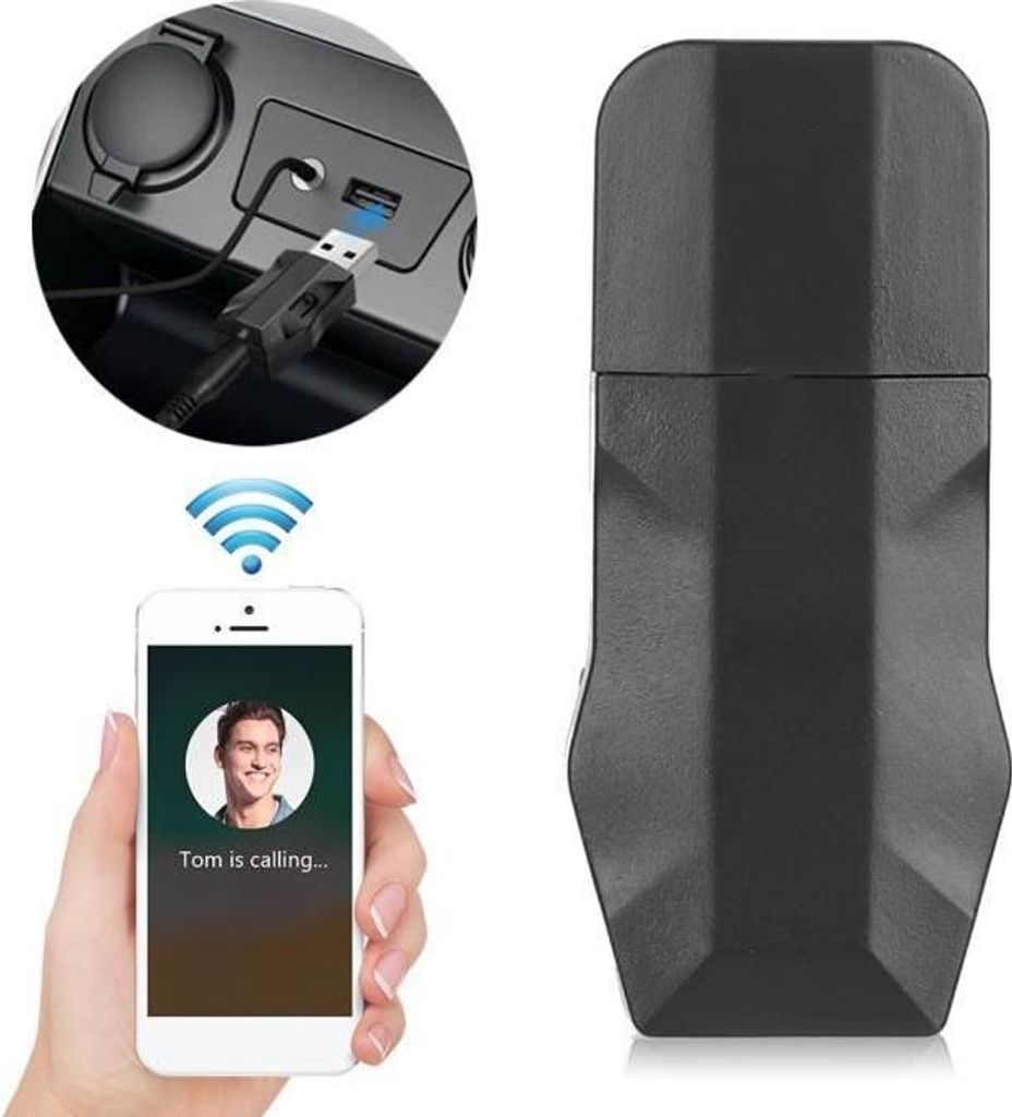 Bluetooth-Sender/Empfänger – USB-Bluetooth-5.0-Adapter – 2-in-1 – Hohe Klangqualität – 15 m Reichweite