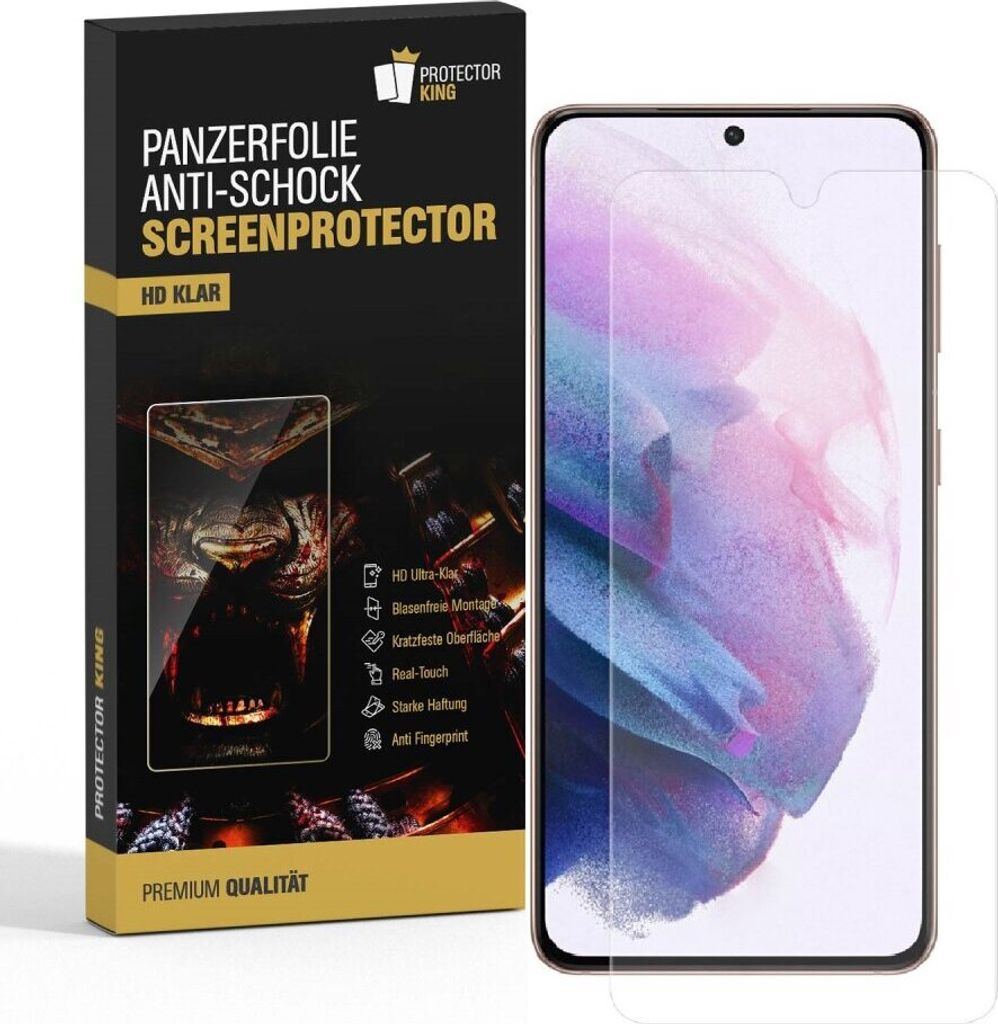 2x Panzerfolie für Samsung Galaxy S22 Plus ANTI-SHOCK Displayschutz Schutzfolie HD KLAR Displayfolie Folie