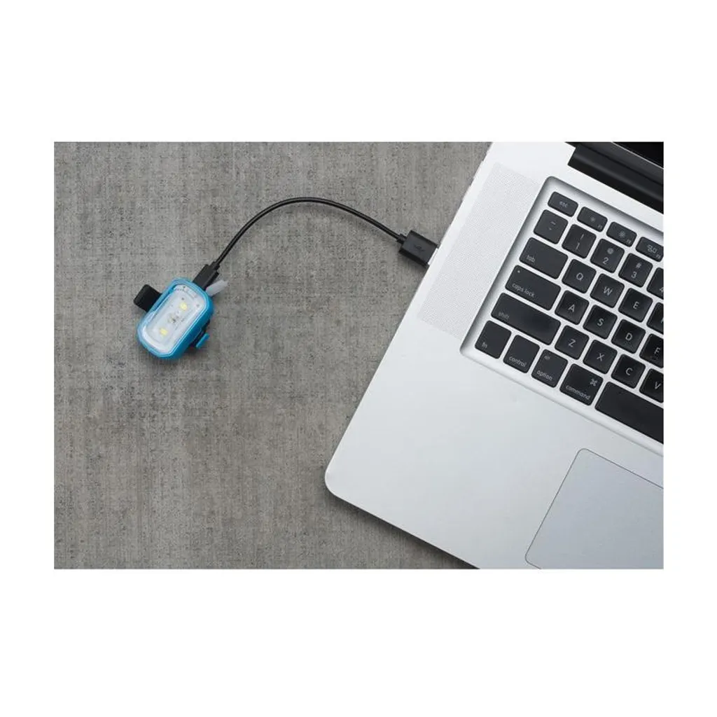 Blackburn Click USB Éclairage Avant Noir - Rechargeable et Compact - 3