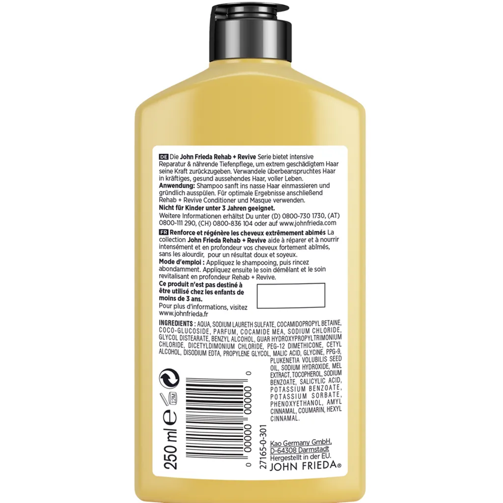 John Frieda Shampoo Rehab + Revive Shampoo Kaufland.de