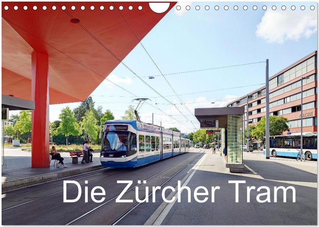 Die Zürcher Tram (Wandkalender 2026 DIN A4 quer), CALVENDO Monatskalender