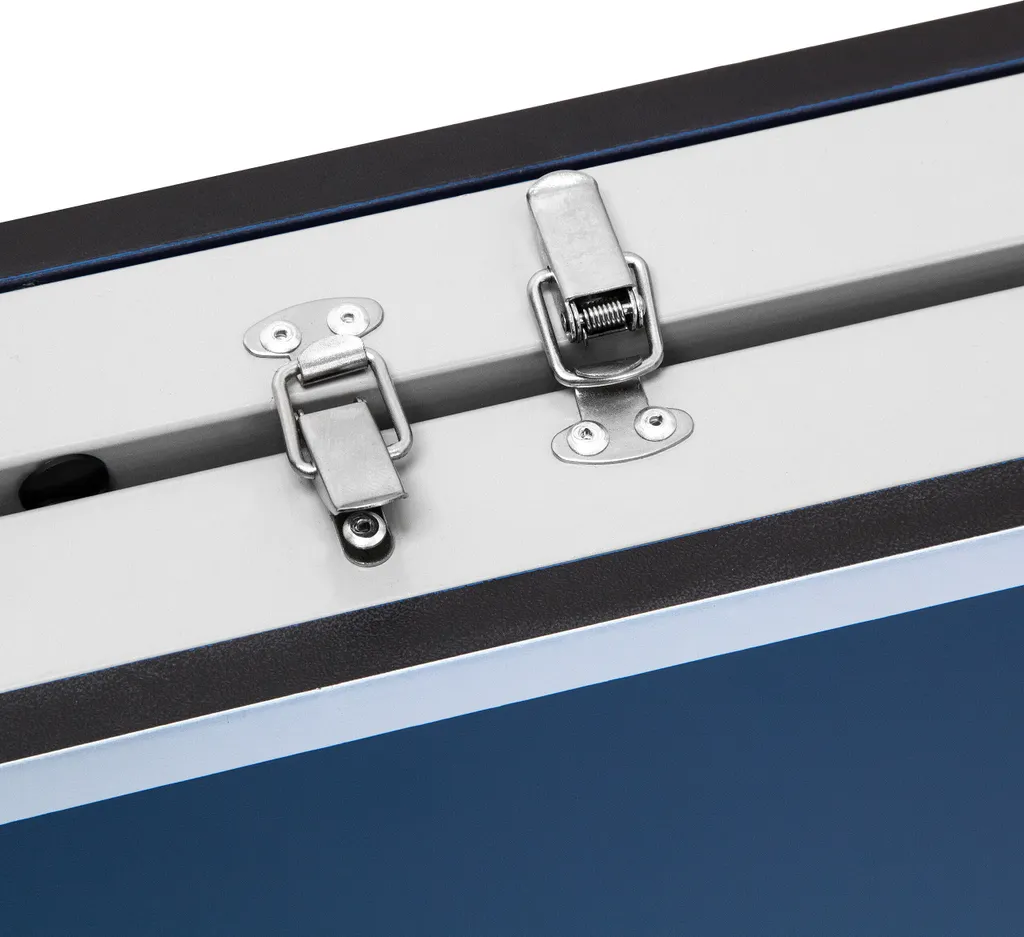 Table de ping-pong pliable avec filet - Modèle compact à hauteur réglable - 8