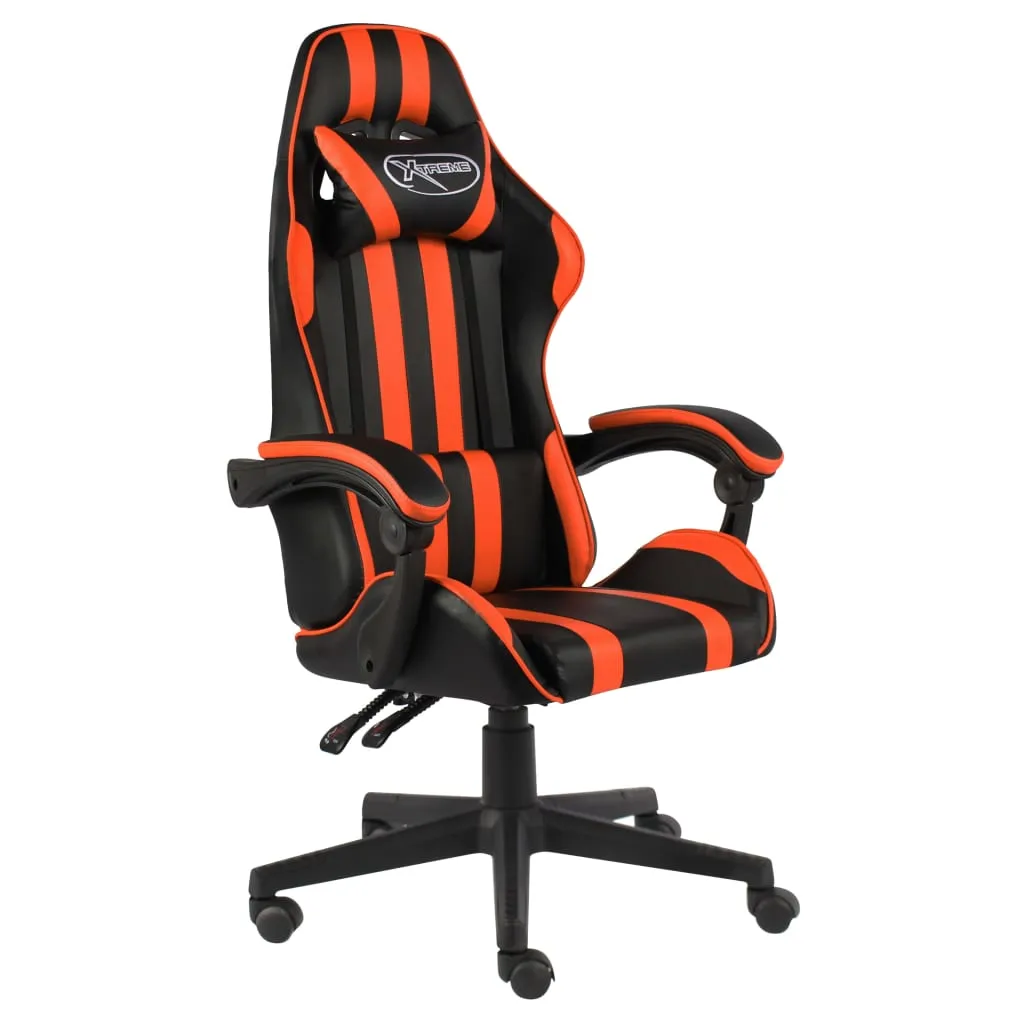 Offerta Sedia Gaming vidaXL Bicolore Arancio | Ergonomia e Stile - 6