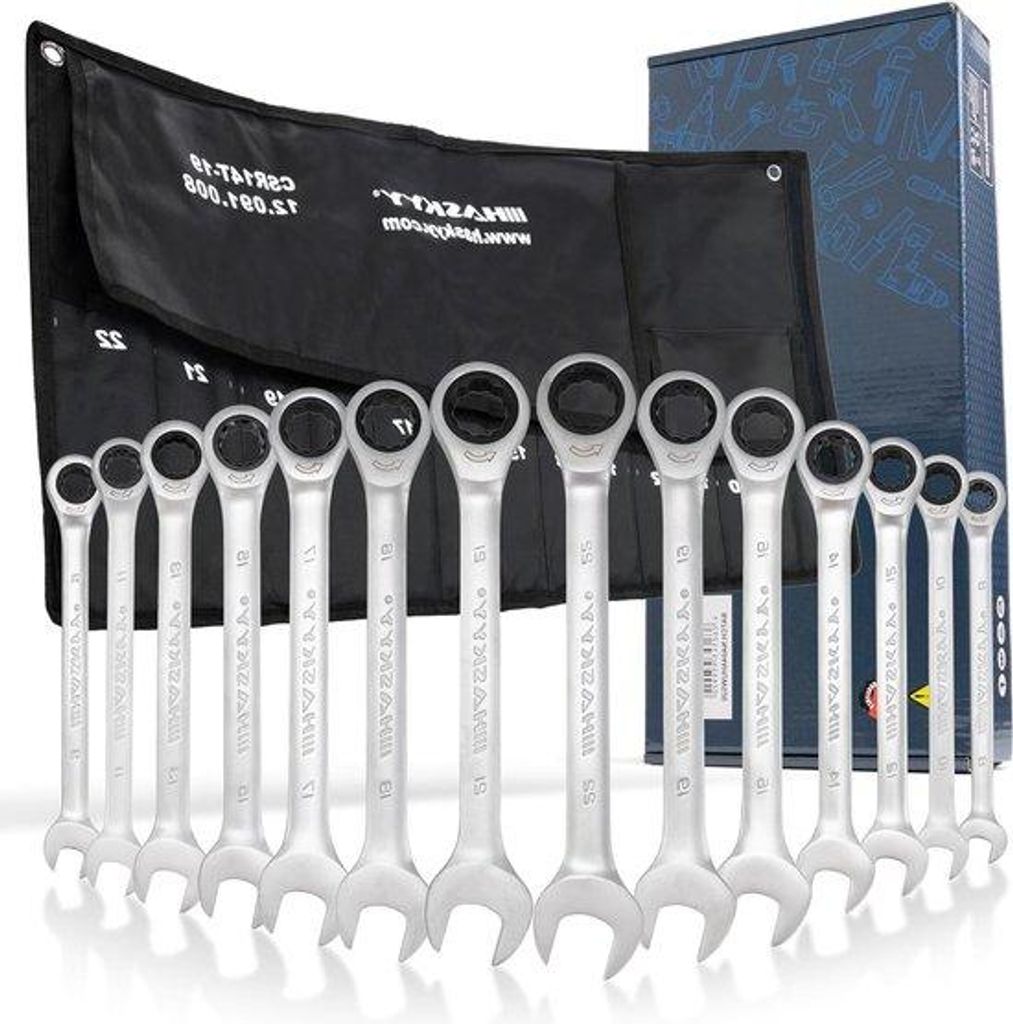 14-teiliger Schraubenschlüsselsatz 8-22mm hochwertig