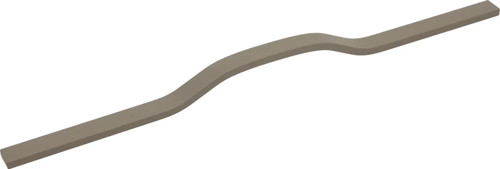 Maniglia Armadio UA130 352mm Grigio-Verde Alluminio Resistente
