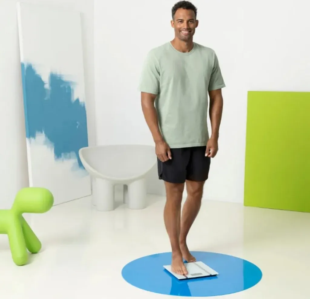 Pèse-personne pour suivi de poids Medisana Ecomed BS-70E précis et design