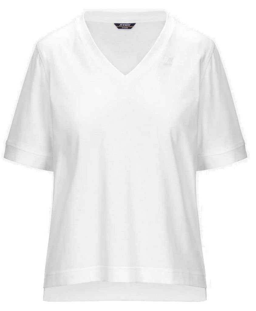K-WAY Damen T-Shirt LEDA JERSEY white : M Größe: M
