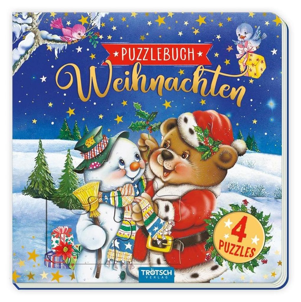 Trötsch Pappenbuch Puzzlebuch Weihnachten