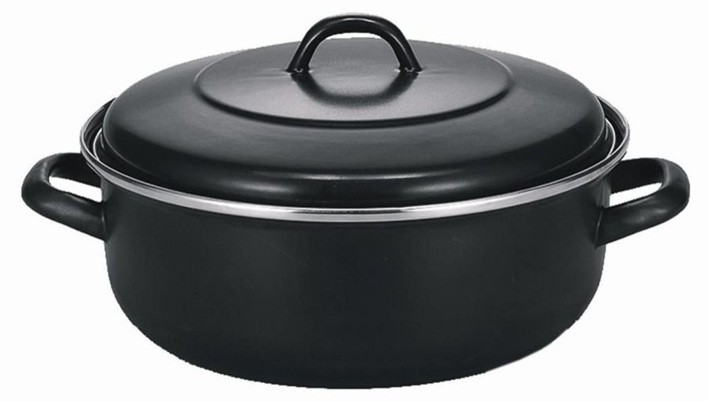 KRÜGER Schmorbräter, Bräter, Kölner, 24cm, emailliert, Produktbild 