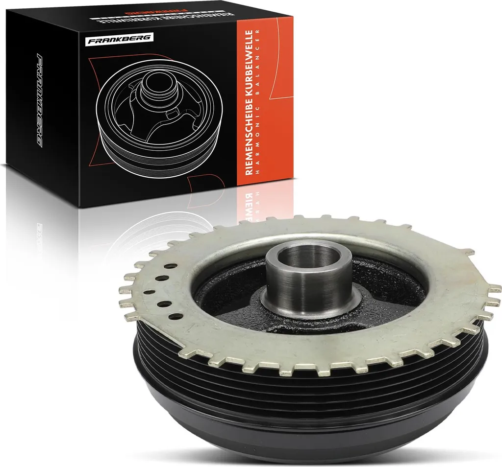 Poulie vilebrequin Mazda 6 GH 2.5L : Réparer vibrations moteur 1x
