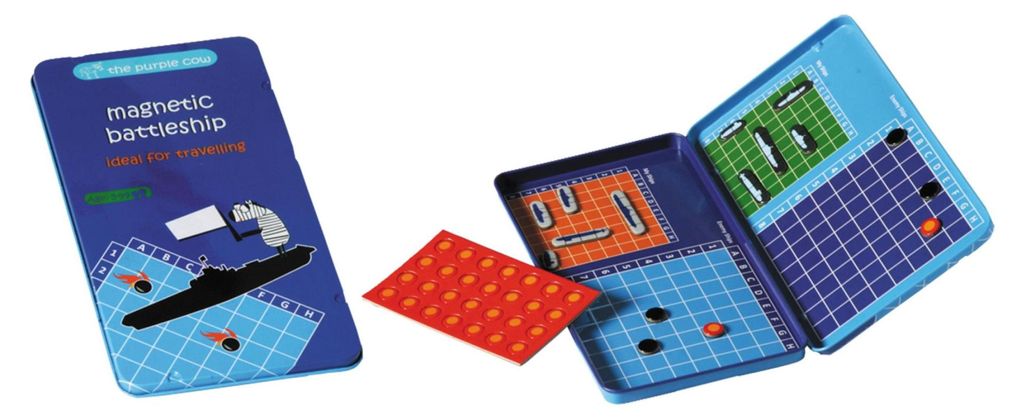 Jeu de voyage magnétique Battleship (multilingue) Image du produit 