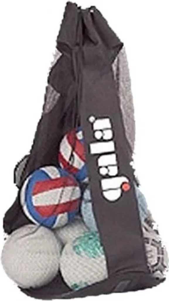 Sac porte-ballons Gala 15 unités haute résistance en nylon gris noir
