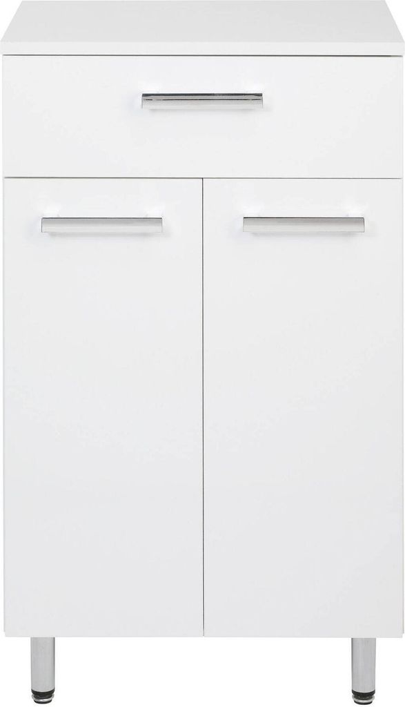 Astor Commode Lupo Blanc brillant 49,7x35,2x84cm MDF 2 Image du produit 
