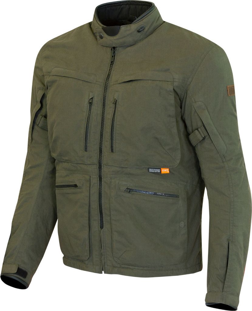 Merlin Drifter D3O Explorer Motorrad Textiljacke, grün, 3XL