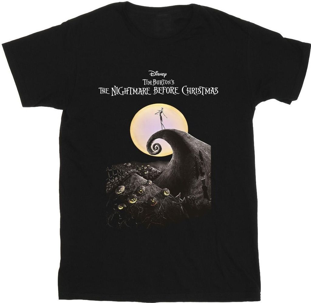 The Nightmare Before Christmas - T-Shirt für Herren BI43830 (L) (Schwarz)
