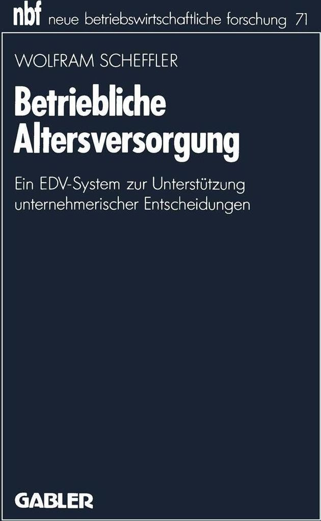 Betriebliche Altersversorgung