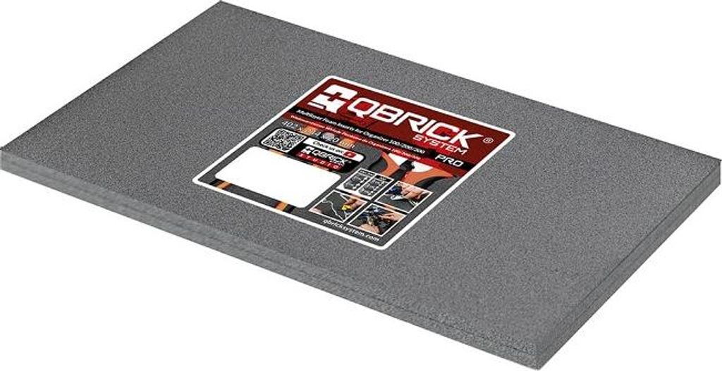 Qbrick Pro Schaumeinlage Für Organizer, 2-Schichtig - Skrz N5628