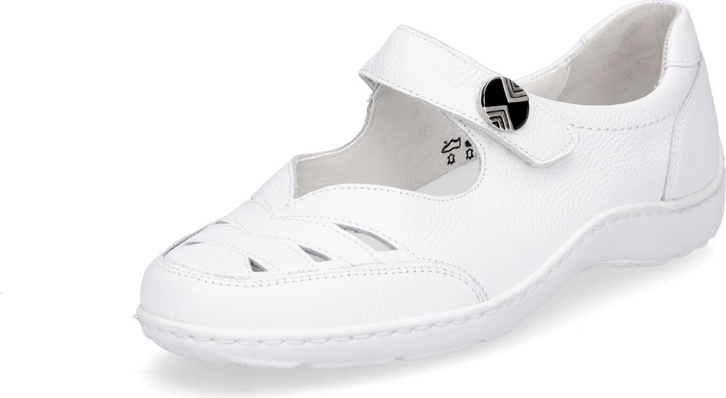 Waldläufer Damen Klettschuh weiß 6 Produktbild 