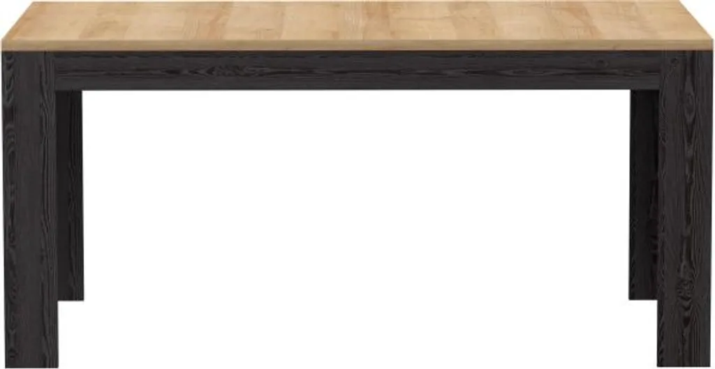 Grande table de repas bicolore pour accueillir vos invités sans manquer de place