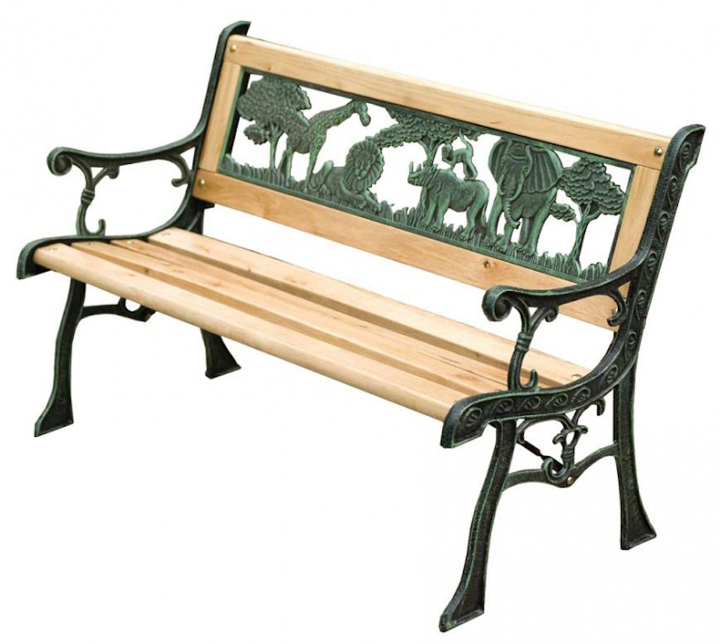 Gartenbank PRINZ für Kinder | 2-Sitzer | HxBxT 50x82x39cm | Produktbild 