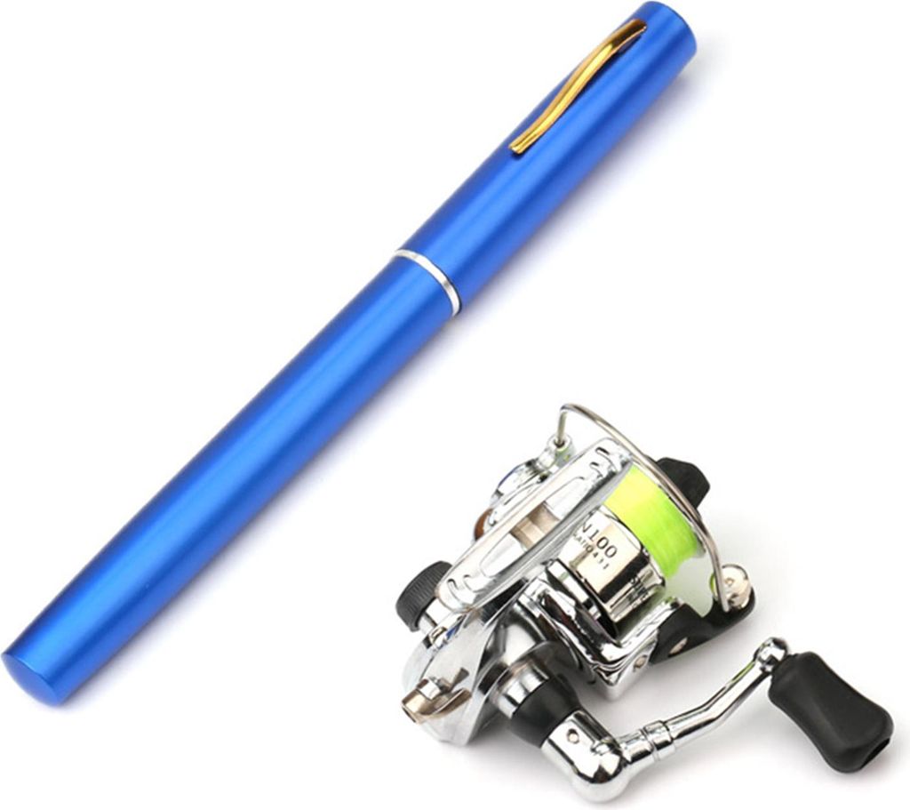 1 Mt / 1,4 Mt Tasche Faltbare Angelrolle Combo Mini Pen Produktbild 
