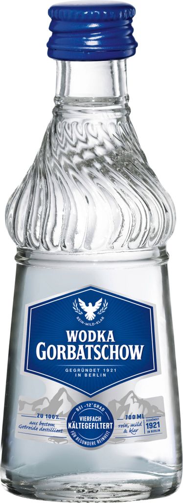 20 x 0,04 l | Vodka Gorbatschow | 37,5 % vol Image du produit 