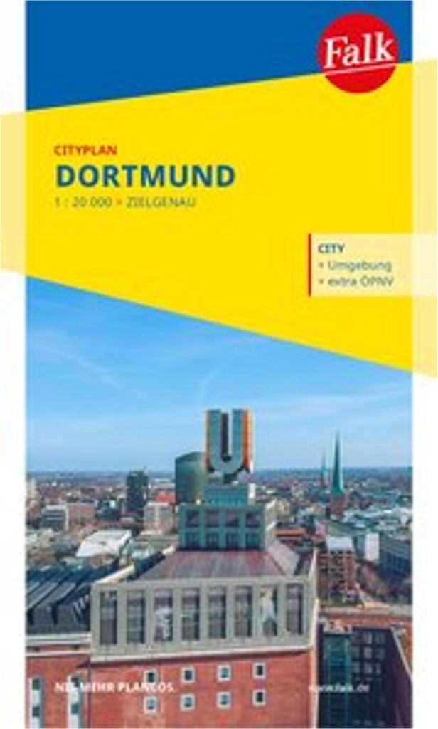 Falk Mappa della città di Dortmund 1:20.000 Immagine del prodotto 
