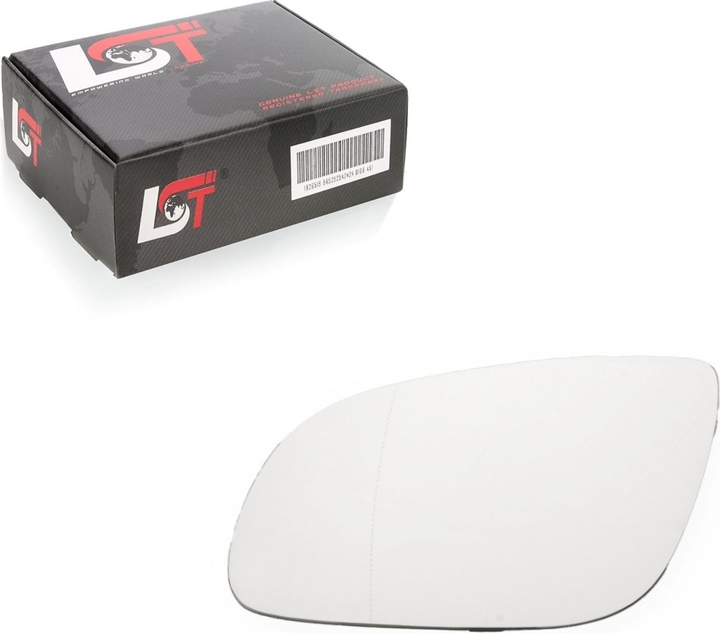 Spiegelglas Außenspiegel zum Kleben asphärisch links für Audi A8 4E 2002-2007