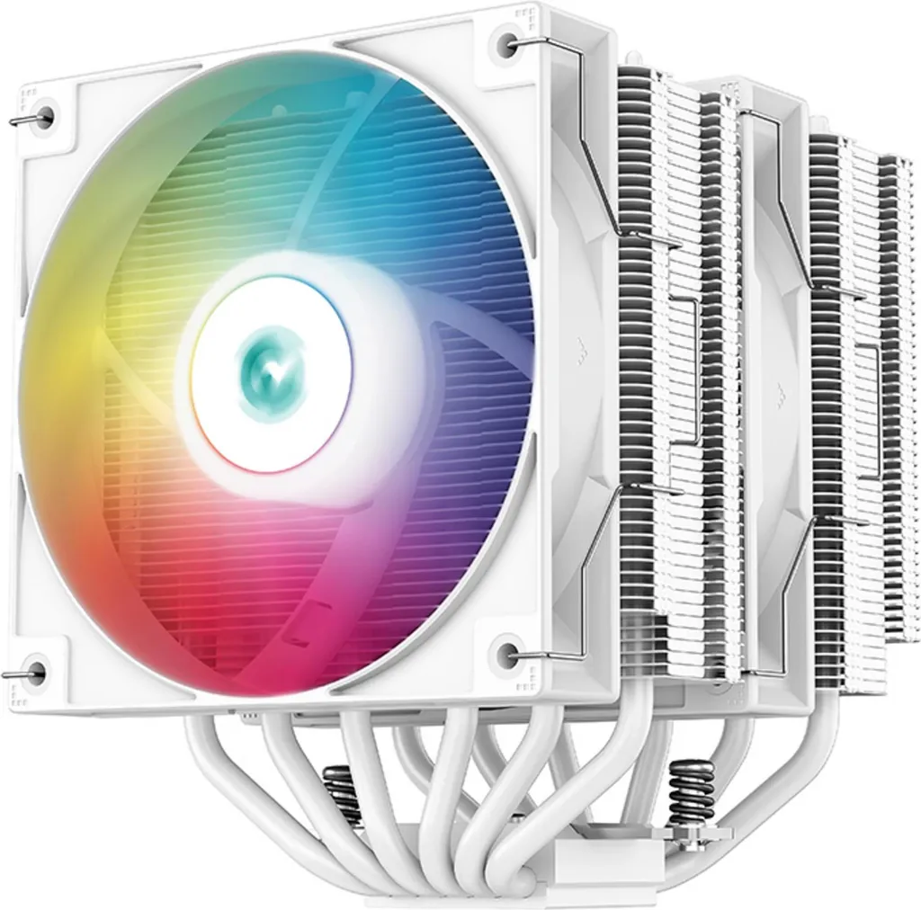 Ventirad Gamer DeepCool AG620 WH ARGB Blanc Idéal pour Overclocking et Jeu - 2