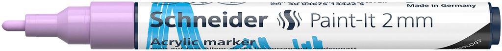 Schneider Acrylmarker Paint-It 310 2mm pastell-lila Produktbild 
