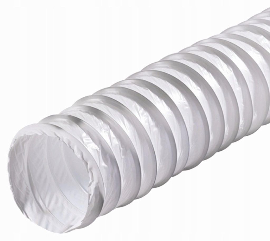 Flexibler Luftkanal - Rund - 100 mm Durchmesser - 3 Meter Länge - Für Abluftsysteme