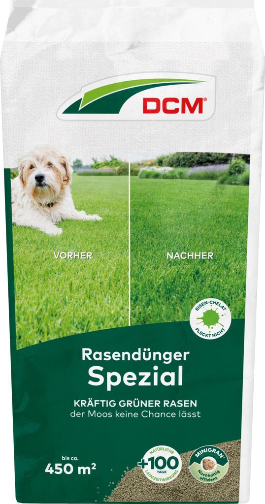 DCM Rasendünger Spezial - Langzeit Rasendünger-18 KG für Produktbild 