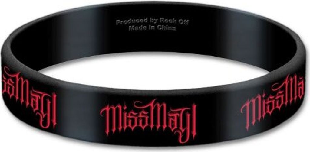 Miss May I - Logo Gummy Armband Produktbild 