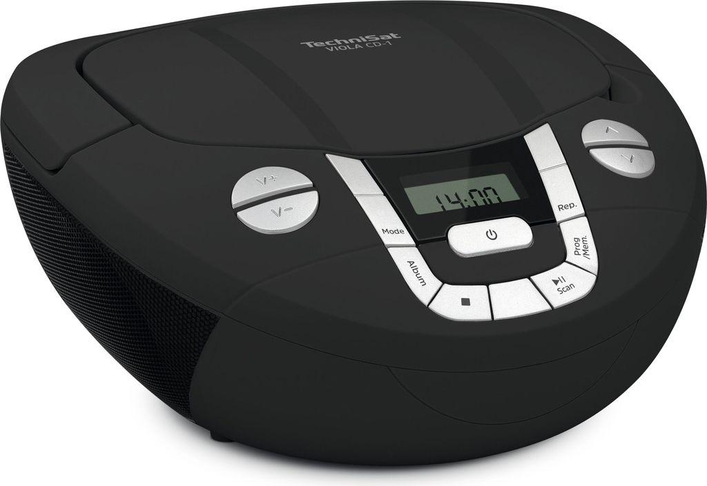 TechniSat Viola CD-1 | Boombox z Bluetooth, zasilaniem Zdjęcie produktu 