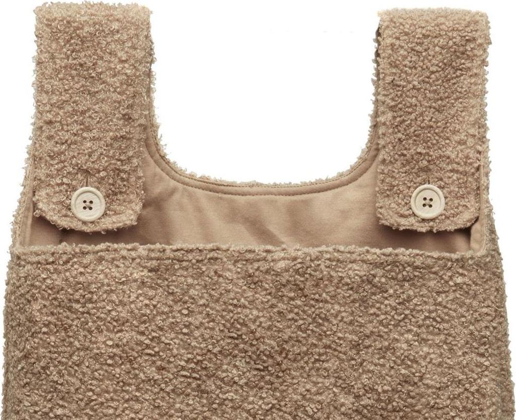 Bettaufbewahrungstasche Boucle - Biscuit Produktbild 