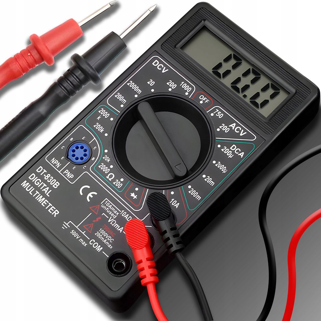 Digitales Strom Multimeter Nadel Lcd Spannung Tester Universal