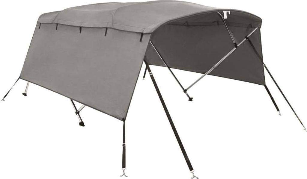 vidaXL 4-Bow Bimini-Top mit Seitenteilen 243x(200-213)x137 cm