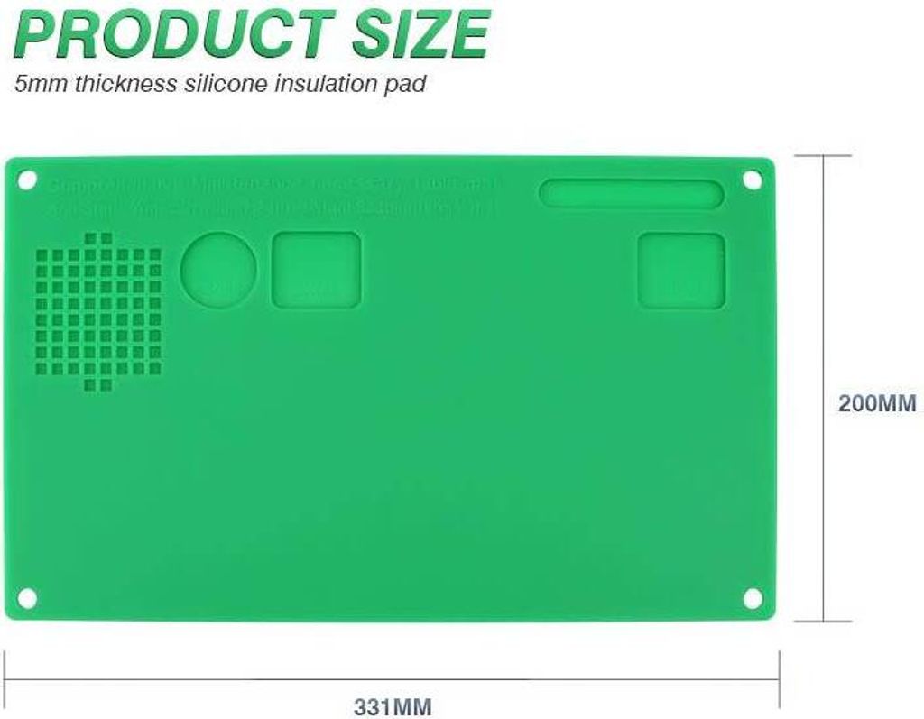 Reparatieset Green BA-689 Working Mat (8719273265345 )