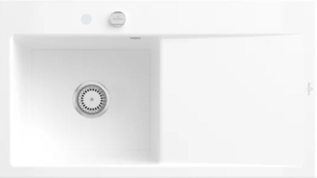 Villeroy & Boch Keramikspüle 335202R1, Subway Style 50 Einbauspüle - inkl.