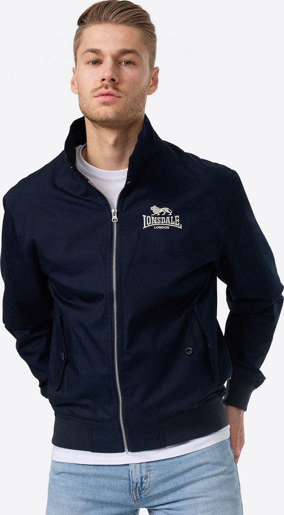 Herren Jacke schmale Passform CLASSIC Navy/Silver XXL Lonsdale