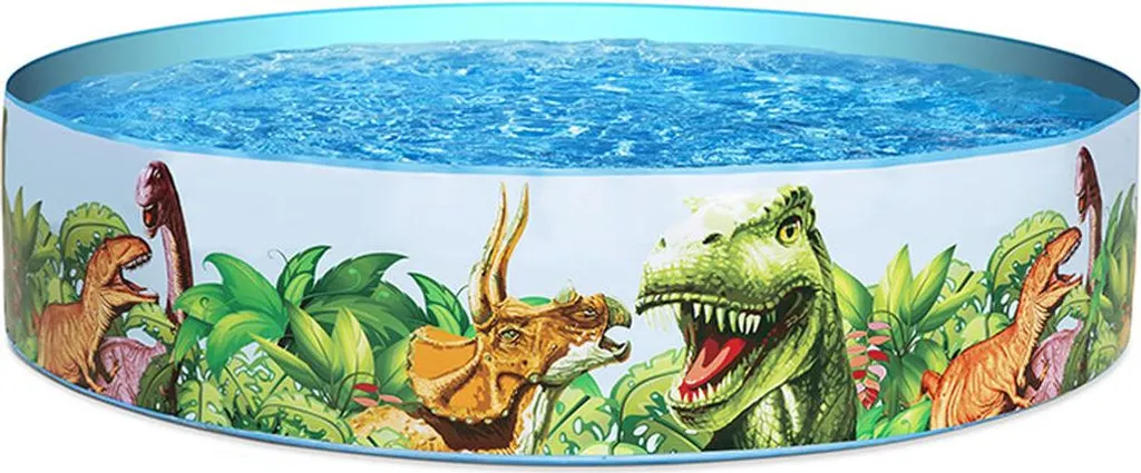 Piscine Enfant Dinosaures 183 cm en PVC Robuste Bestway Montage Rapide