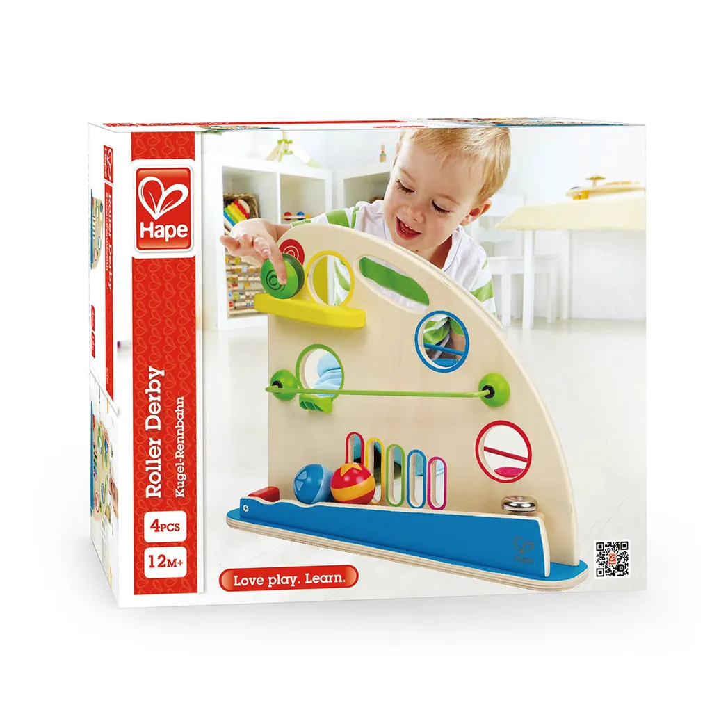 Hape E0430 Circuit de Billes Coloré en Bois Durable Early Explorer - 4