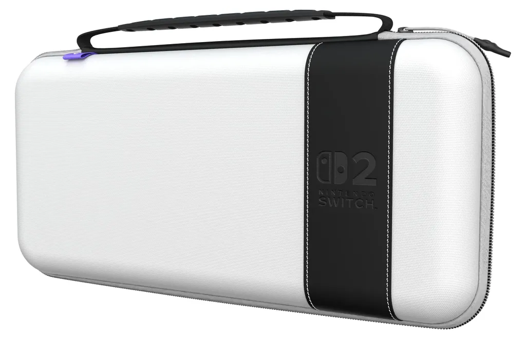 Mallette de transport rigide pour Nintendo Switch 2 en EVA blanc TPU
