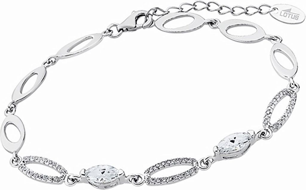 Lotus Silver Zirkonia Armband Damen LP1919-2/1 Oval 925 Silber D2JLP1919-2-1