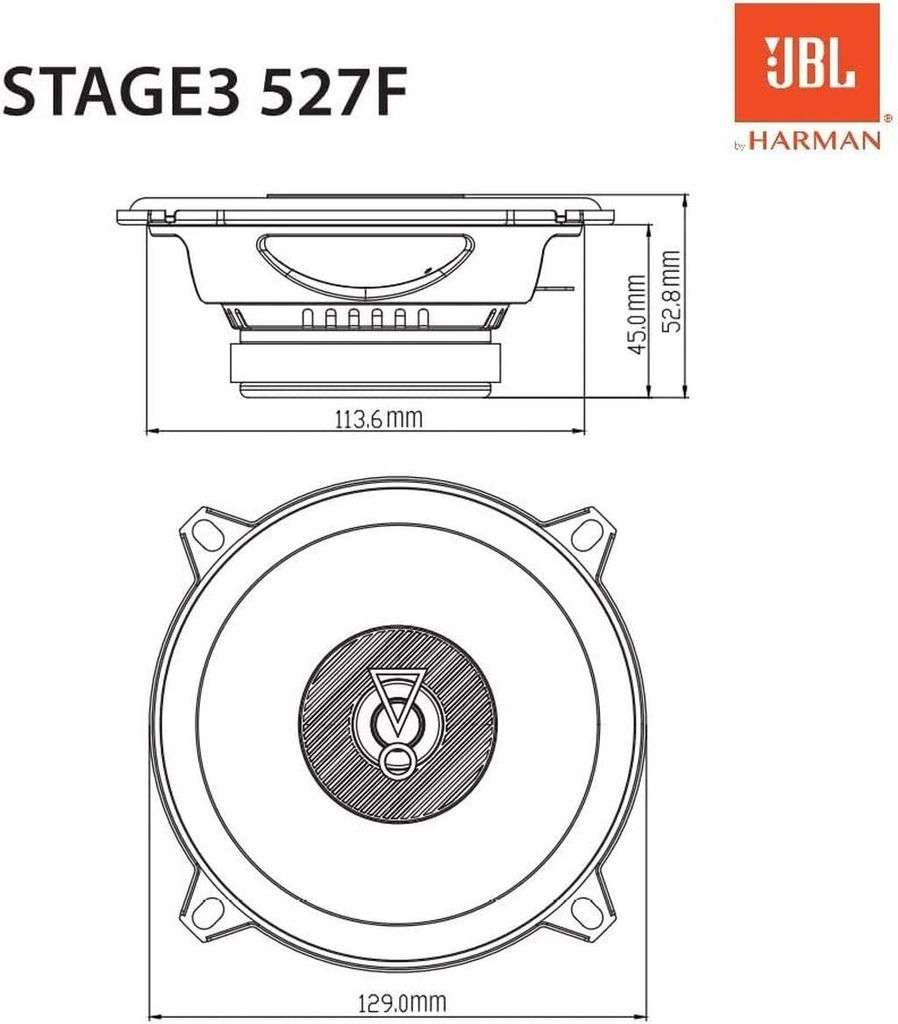 JBL Stage3 527F | 2-Wege | 13cm Koax | Kaufland.de