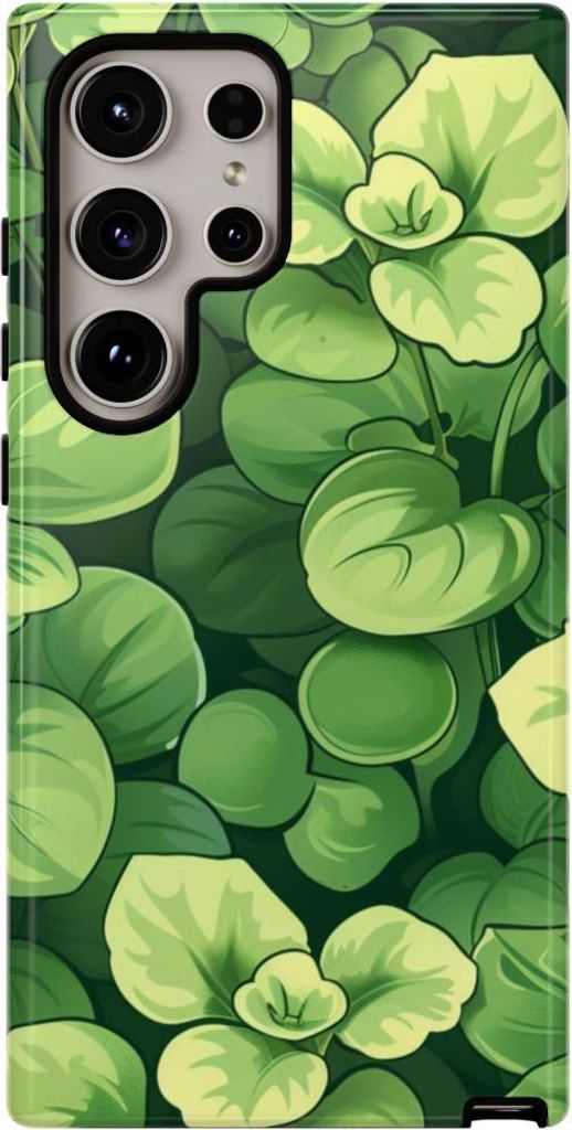 Frisches Microgreens-Muster – Hülle Kompatibel mit Samsung Galaxy S24 Ultra